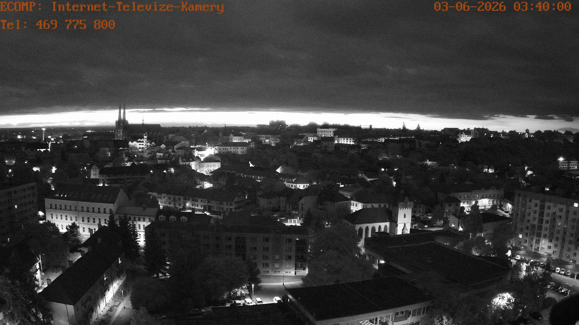 Chrudim Palackeho webcam
