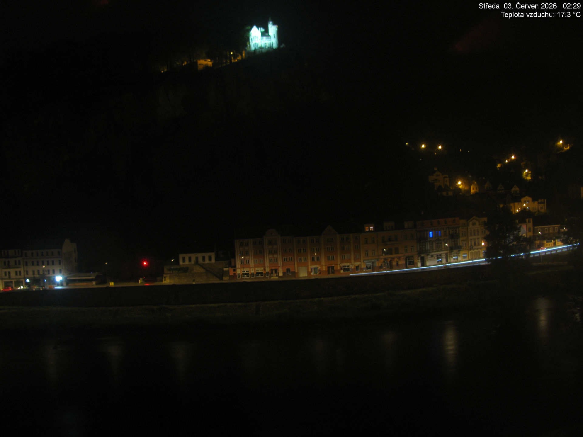 Decin Pohled Ze Zamku webcam