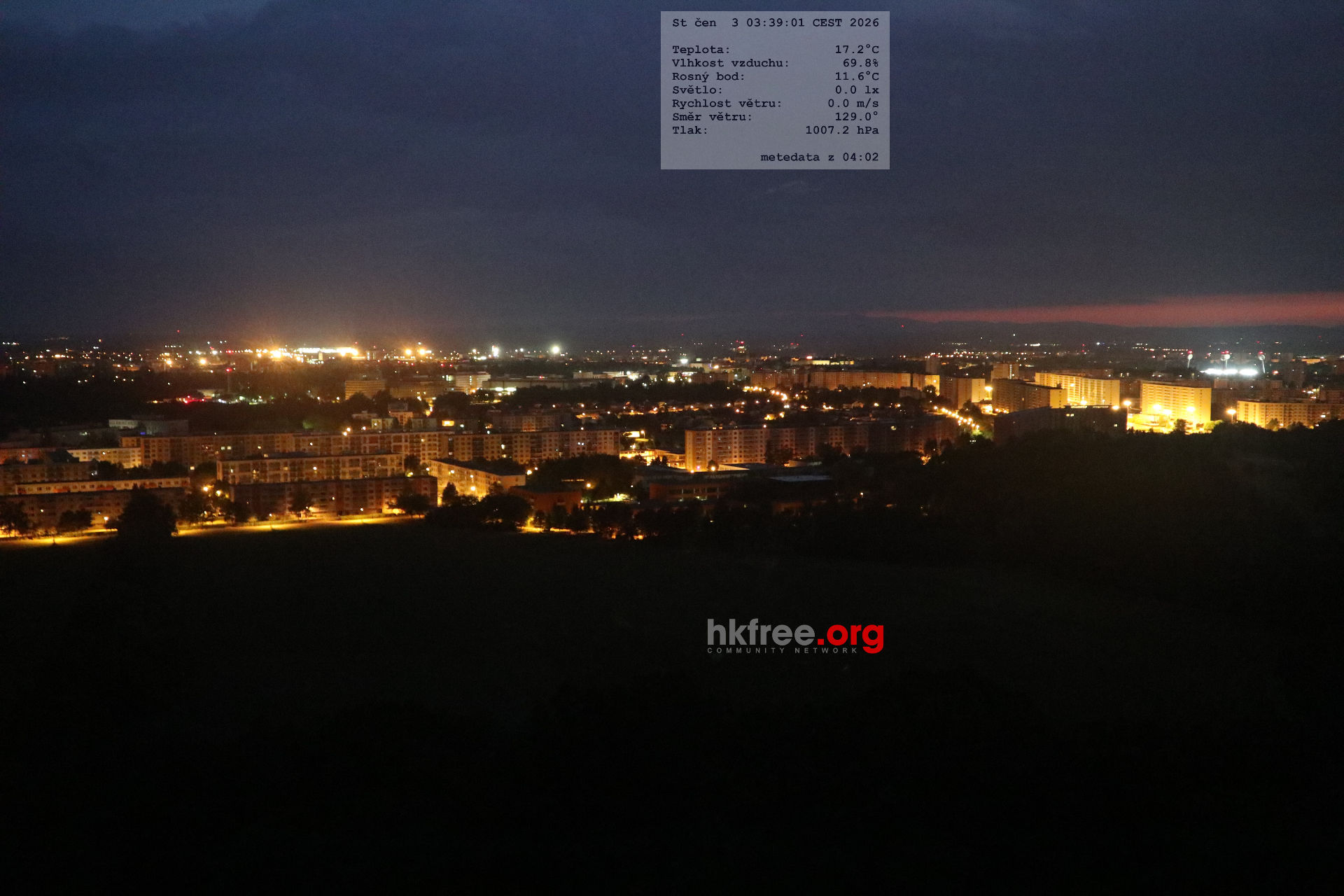 Hradec Kralove Vodojem webcam
