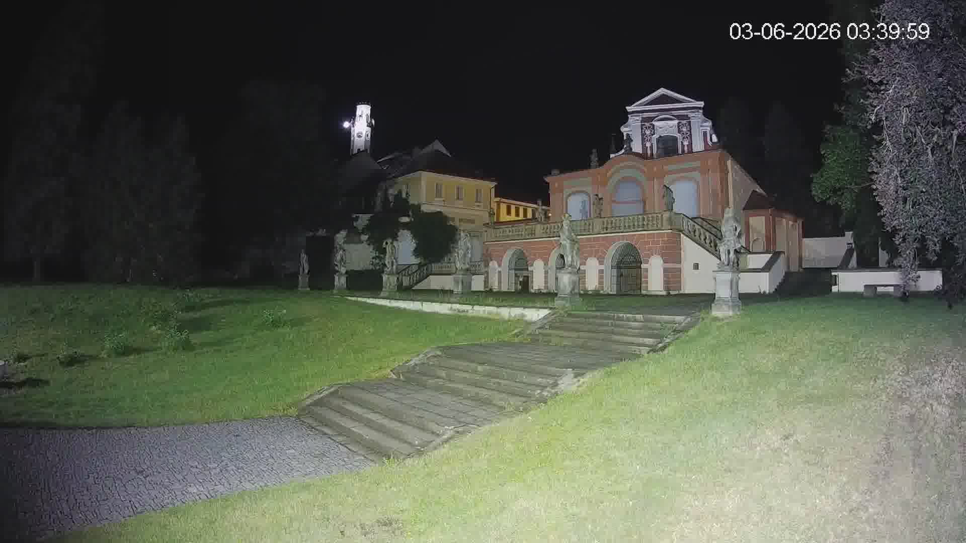 Webkamera Klasterec Nad Ohri Zamek — záběr 1
