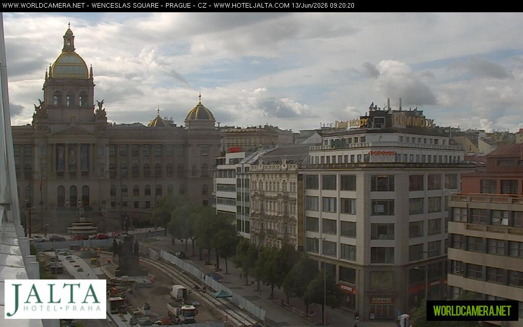 Webkamera Praha Vaclavske Namesti