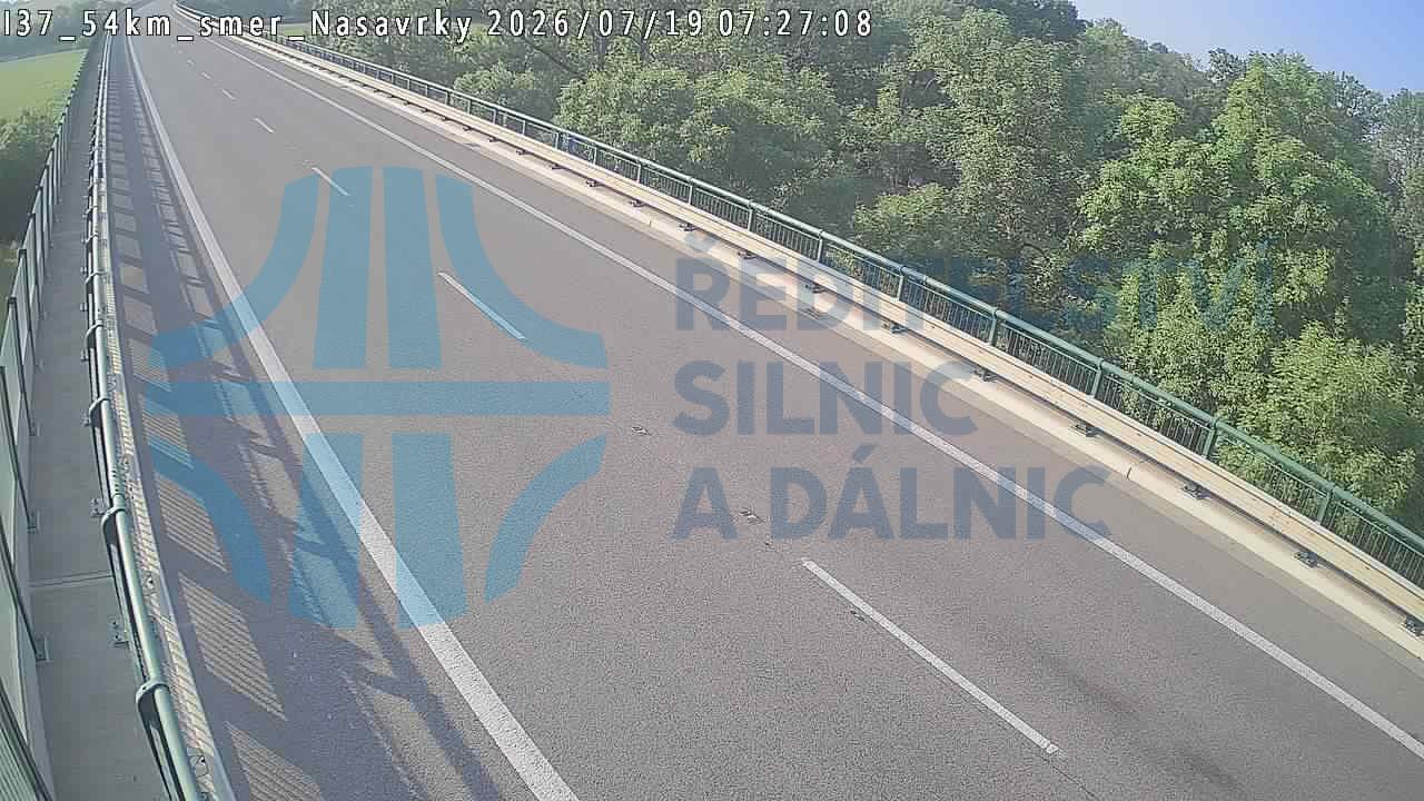 Webkamera I/37 54 km — záběr 1