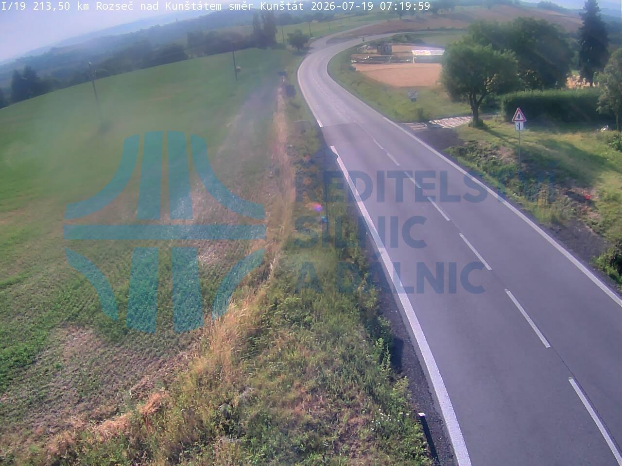 Webkamera I/19 213,5 km — záběr 1