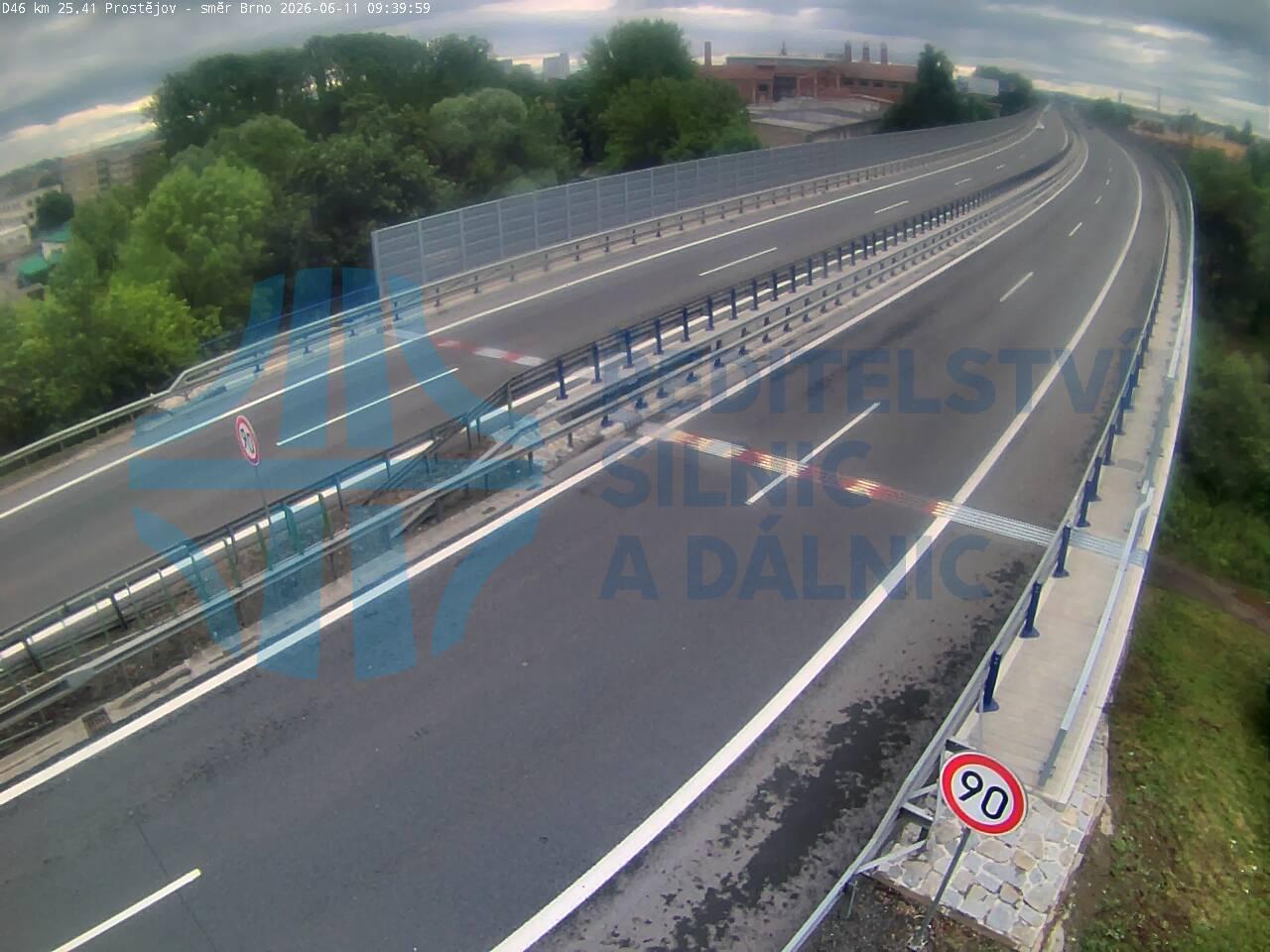 Webkamera D46 25.4 km — záběr 1