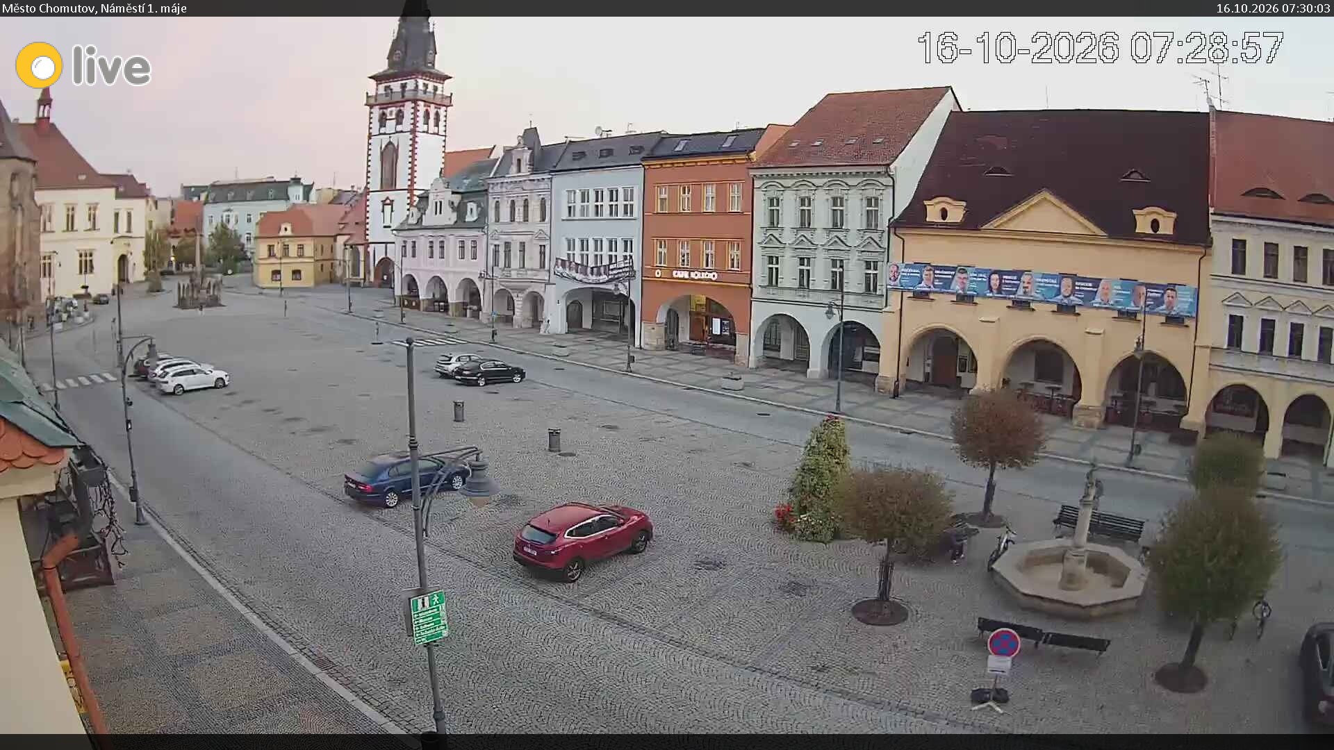 Chomutov Náměstí 1. máje