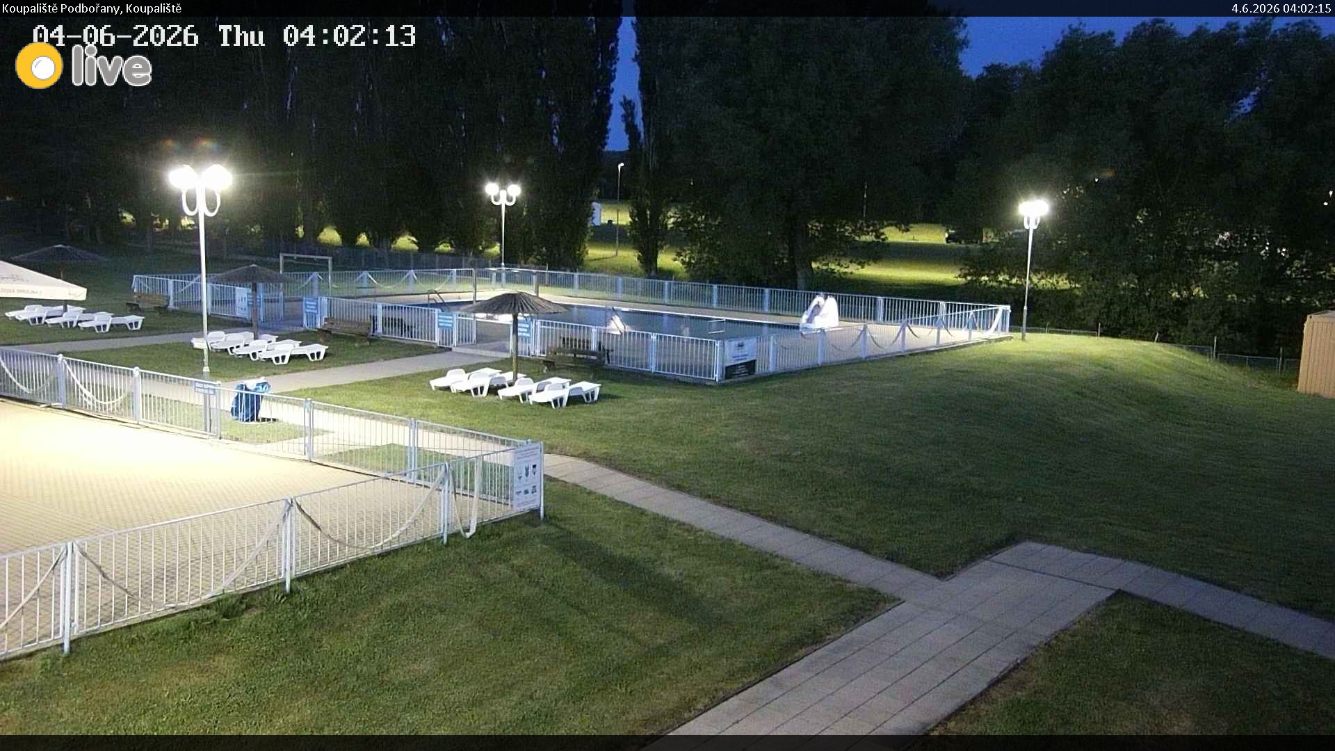 Webkamera Podbořany Koupaliště