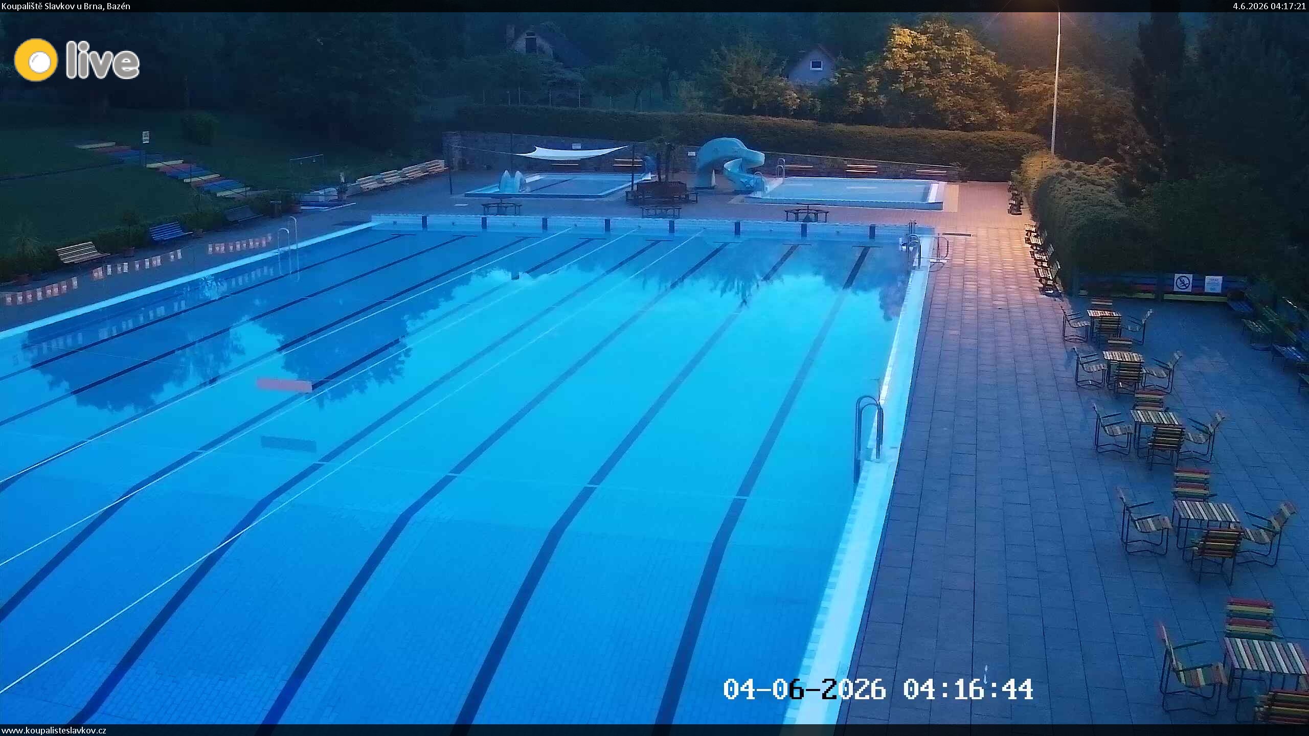 Webkamera Slavkov u Brna Koupaliště
