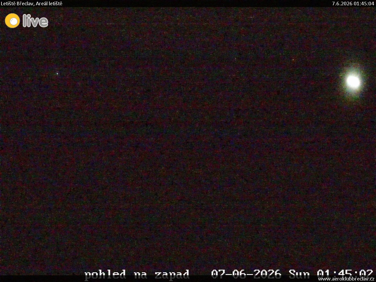 Břeclav Letiště webcam