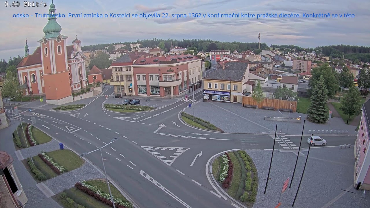 Webkamera Červený Kostelec