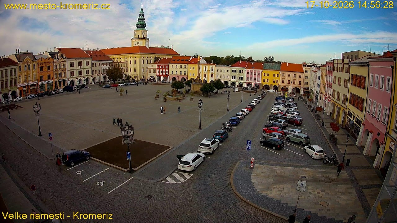 Kroměříž Velké náměstí
