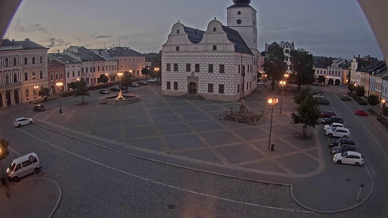 Lanškroun náměstí webcam