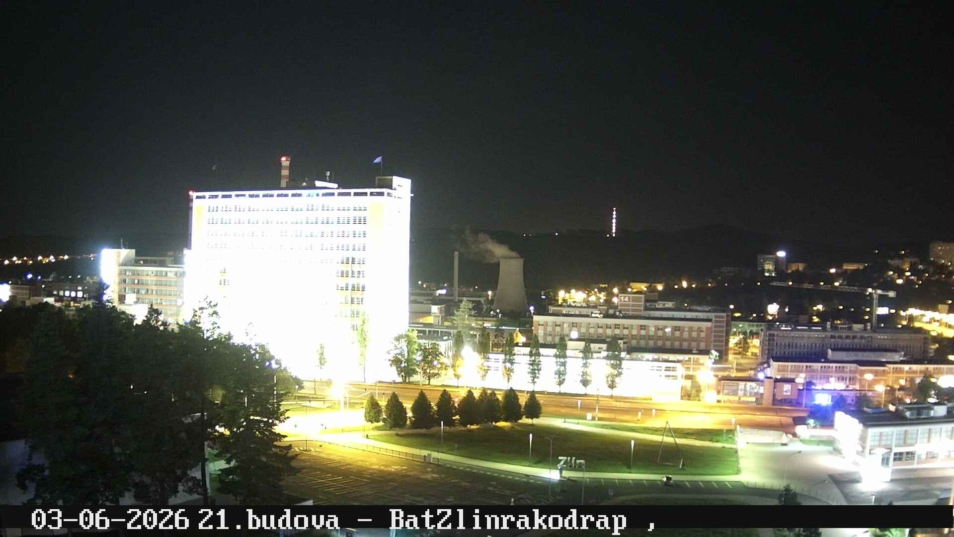 Webkamera Zlín — záběr 1